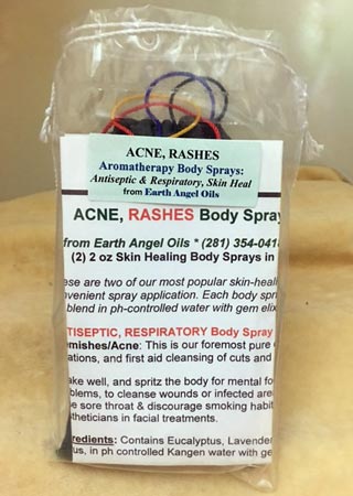 Acne Rashes Support Body Sprays Aromatherapy Gift #2