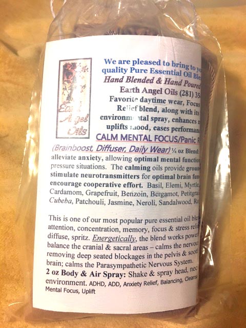 Calm Mental Focus Spray Blend Combo Gift #2