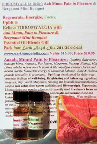 Fibromyalgia/Focus Chakra Pack in Gift Bag