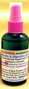 Headache Comfort Digestive Nourishing Spray
